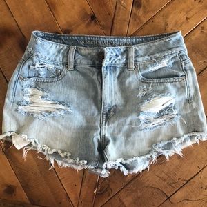 American Eagle High Waisted Festival Shorts